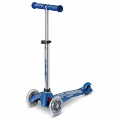 Discount Micro Trottinette Mini Deluxe Glitter LED | Bleu