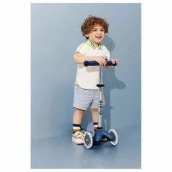 Discount Micro Trottinette Mini Deluxe Glitter LED | Bleu