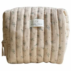 Outlet Gabrielle Paris Trousse de toilette en coton bio | Beige