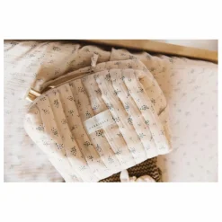 Outlet Gabrielle Paris Trousse de toilette en coton bio | Beige