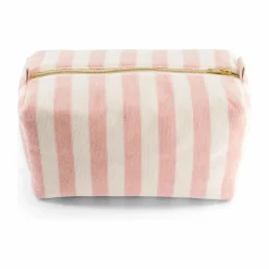 Enfant/Femme Rose in April Trousses De Toilette|Soins Bébé Et La Beauté|Trousse de toilette en éponge Vic rayée |