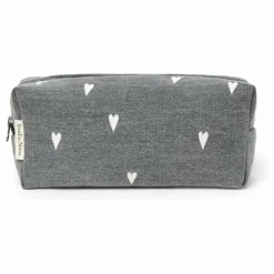 Studio Noos Trousse de toilette Hearts | Gris