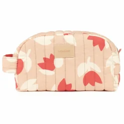 Nobodinoz Trousse de toilette imperméable Hyde Park Tulip | Rouge New