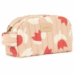 Nobodinoz Trousse de toilette imperméable Hyde Park Tulip | Rouge New