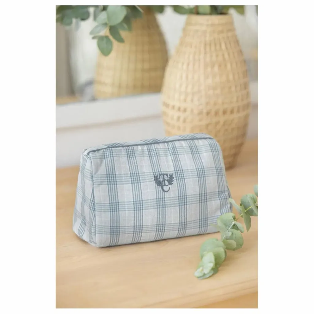 Tartine et Chocolat Trousse de toilette Twill de coton Gris