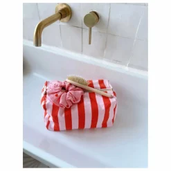 Enfant/Femme Rose in April Trousses De Toilette|Soins Bébé Et La Beauté|Trousse de toilette Vic rayée |