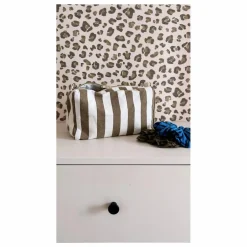 Homme/Femme Rose in April Trousse de toilette Vic rayée |