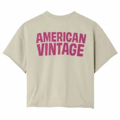 American Vintage T-shirt Afoma | Beige New