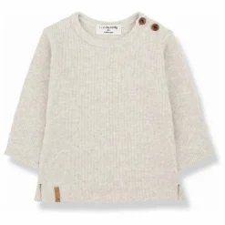 1+ in the family T-shirt Alfons | Beige chiné Discount