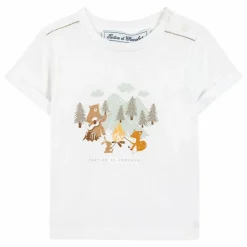 Tartine et Chocolat T-shirt Animaux | Ecru Hot