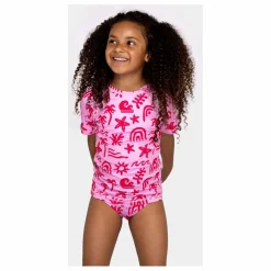 Hot Beach & Bandits T-shirt Anti-UV Tropical Vibes Fibres Recyclées | Rose