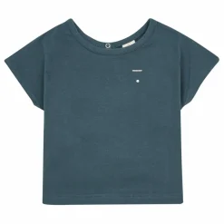Gray Label T-shirt Baby Coton Bio | Bleu gris Best