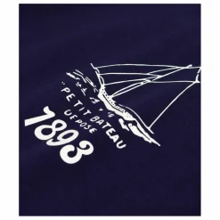 Enfant Petit Bateau T-shirt Bateau 1893 Jersey Coton Bio |