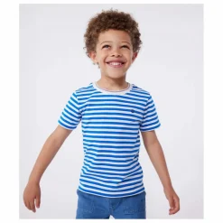 Petit Bateau T-Shirt Bipbip Coton Bio | Bleu Discount