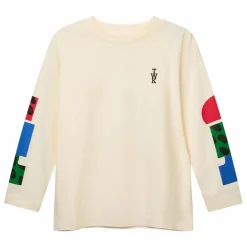 Wynken T-shirt Block Coton Bio | Ecru Sale