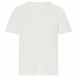 Online Alma Deia T-shirt Boxy Imprimé Fiore Dell Isola Coton Bio | Blanc cassé