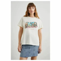 Rails T-shirt Boyfriend | Blanc New