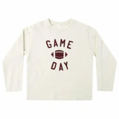 Rylee + Cru T-shirt Camden Game Day | Ecru Outlet