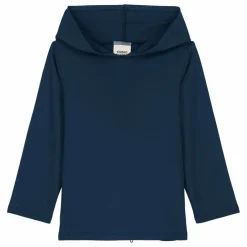 Hot Studio Bohème T-shirt Capuche Anti-UV | Bleu marine