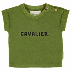 Piupiuchick T-Shirt Cavalier Eponge Bio | Vert olive Online