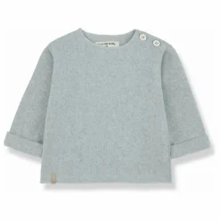 1+ in the family T-shirt Chapin | Bleu gris Hot