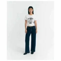 Discount Thinking Mu T-shirt Cloud Sheep Ida Coton Bio | Blanc