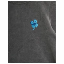 Outlet Mini Rodini T-shirt Clover Velours | Gris