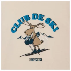 Bonton T-shirt Club Ski | Ecru
