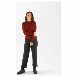 Femme Matona Tee-Shirts, Polos|T-shirt Col Cheminée Côtelé Coton Bio |