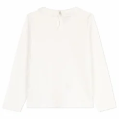 Petit Bateau T-shirt Col Claudine Coving | Blanc Discount