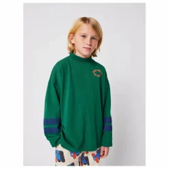 Enfant Bobo Choses T-Shirts, Chemises|T-shirt Col Montant Tic Tac Toe Coton Bio |