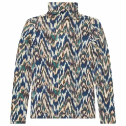 Ulla Johnson T-shirt Col Roulé Aurelia | Bleu Online