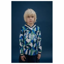 Clearance Repose AMS T-shirt Col V Fibres Recyclées | Bleu