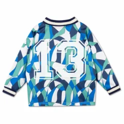 Clearance Repose AMS T-shirt Col V Fibres Recyclées | Bleu