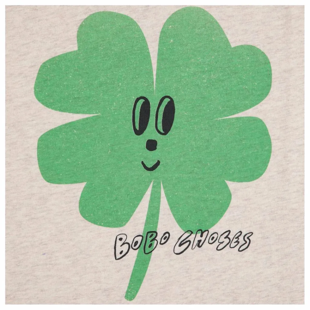 Enfant Bobo Choses Blouses, T-Shirts|T-Shirts, Chemises|T-shirt Colorblock Trèfle Coton Bio |