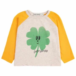 Bobo Choses T-Shirts, Chemises|Blouses, T-Shirts|T-shirt Colorblock Trèfle Coton Bio |