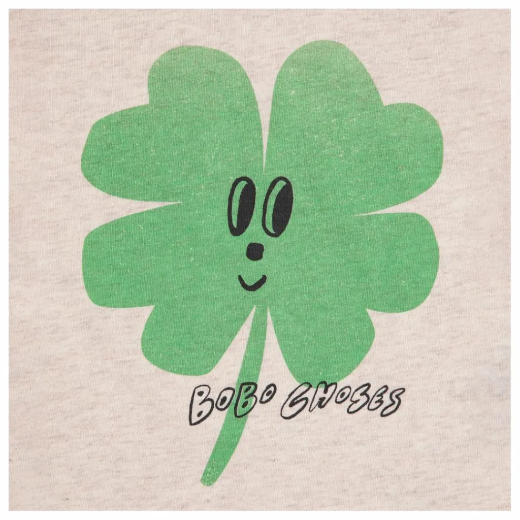 Bobo Choses T-Shirts, Chemises|Blouses, T-Shirts|T-shirt Colorblock Trèfle Coton Bio |