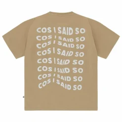 Cos I Said So T-shirt | Marron clair