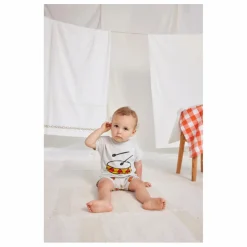 Bobo Choses T-Shirt Coton Bio Tambour | Gris galet New