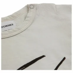 Bobo Choses T-Shirt Coton Bio Tambour | Gris galet New