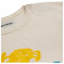 Clearance Bobo Choses T-Shirt Coton Bio Visage | Ecru