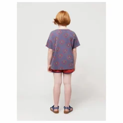 Bobo Choses T-Shirt Coton Bio Visages | Gris anthracite