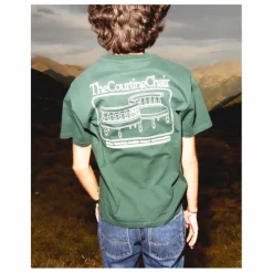 Pompeii T-shirt Courting Chair | Vert foncé Hot