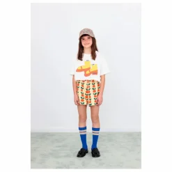 Enfant Tinycottons T-shirt Crop Walk Coton Bio |