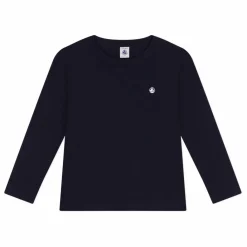 Enfant Petit Bateau T-shirt Côte Uni |