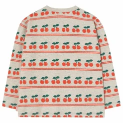 Enfant Tinycottons T-shirt Côtelé Cerises Coton Bio |