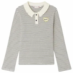 Enfant Bonpoint Blouses, T-Shirts|Blouses, T-Shirts|T-shirt Côtelé Juanna Rayé |