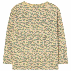 Clearance Tinycottons T-shirt Côtelé Pommes Coton Bio | Jaune