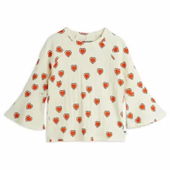 Enfant Mini Rodini T-shirt Cœurs Coton Bio |