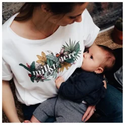 Femme Tajinebanane Tee-Shirts, Polos|Vêtements Pour La Grossesse/Maternité|T-Shirt d'allaitement Milktamère |